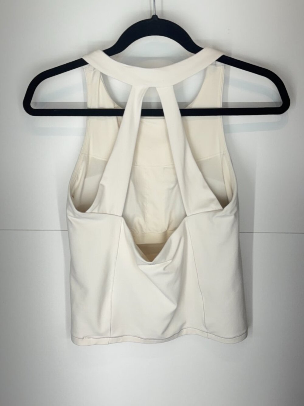 Athleta Vitafree Built-In Bra Tank in Magnolia White - Picture 4 of 6